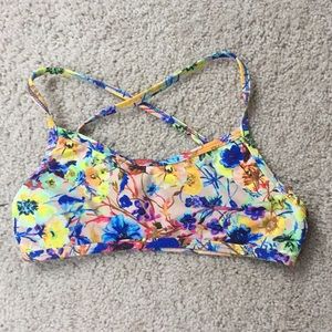 Jolyn flower swim top